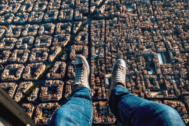 Zu Ihren Füßen liegt Barcelona 