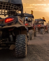 Zweisitzer-Buggy-Route bei Sonnenuntergang Playa San Juan 3h