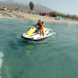 Parcours de jet ski depuis la plage d'El Playazo + photos 60'