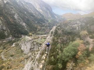 Via Ferrata a Muralha de Iserias nível avançado 3h