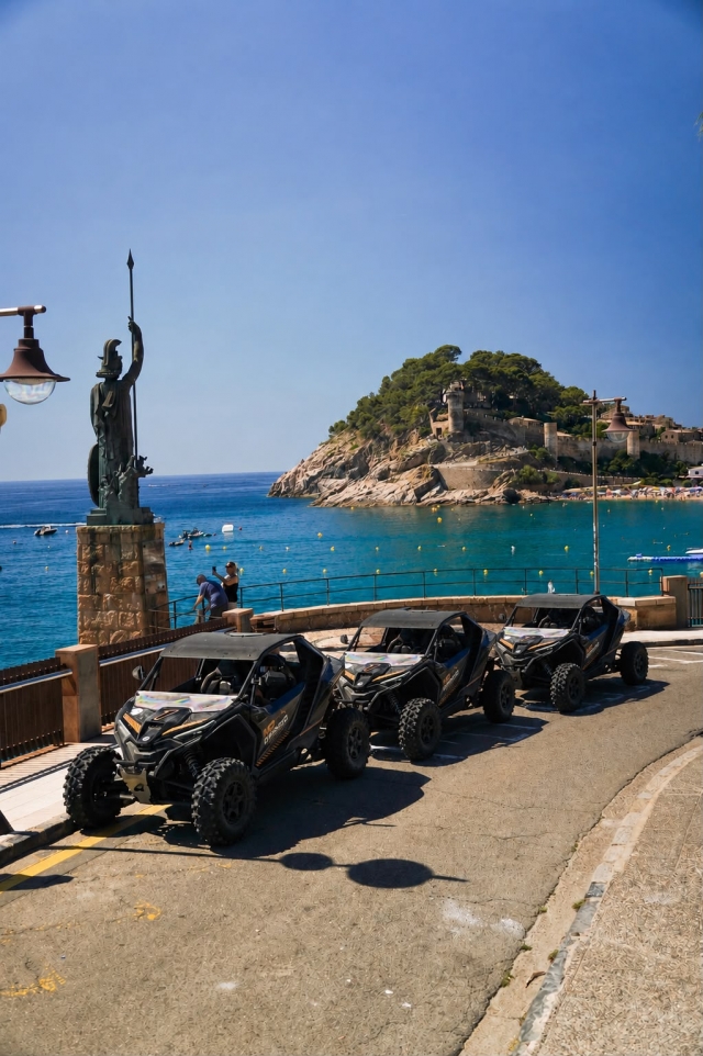 Buggy route to the beach of Tossa de Mar, 2 hours