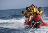 Sessão de banana boat na Praia do Pau Pi, 30 minutos