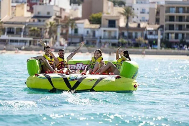 Canapé fou gonflable tracté Benidorm 15 minutes