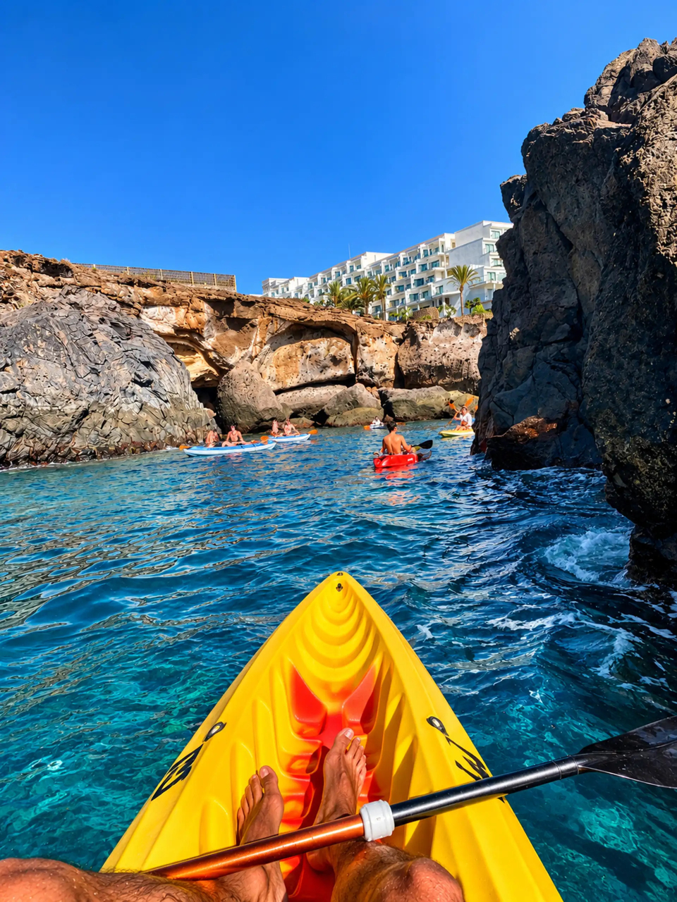 Accede a sitios inexplorables con el kayak