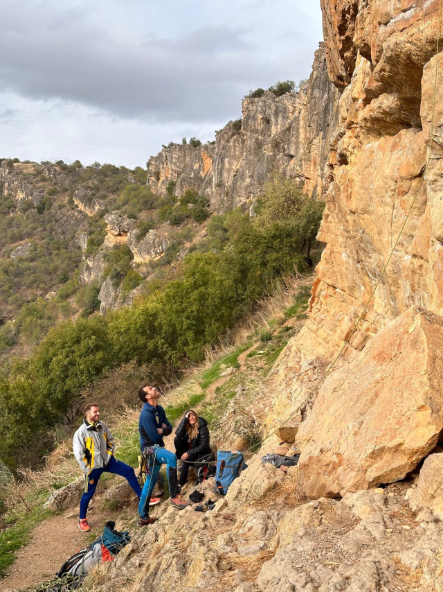 Initiation à l'escalade en groupe 