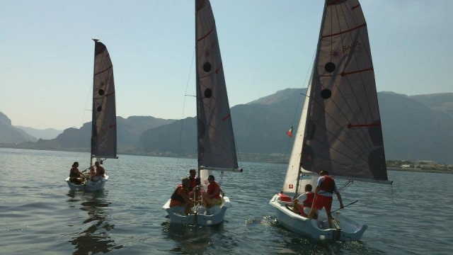 Curso individual de vela en Isola delle Femmine