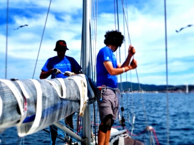 Curso de vela em um dia na Ligúria