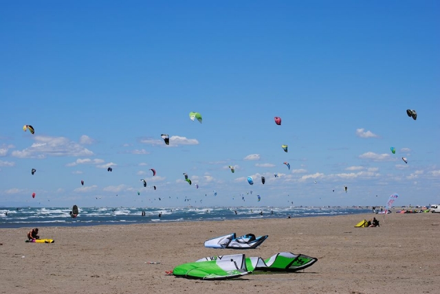 Clase de prueba de kitesurf en Cogoleto 1 hora