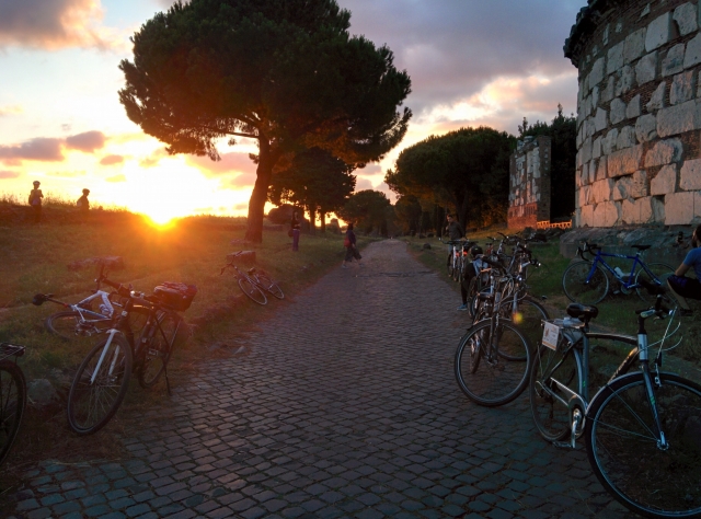 Ganztägiger Stadtfahrradverleih in Appia Antica