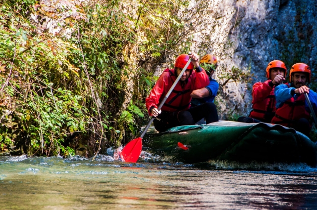 Rafting in Norcia, 2 Stunden, lange Strecke für Erwachsene