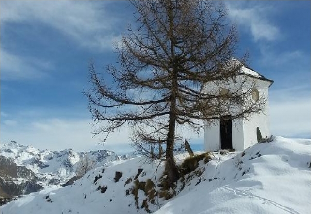 ambiente invernal de pila 