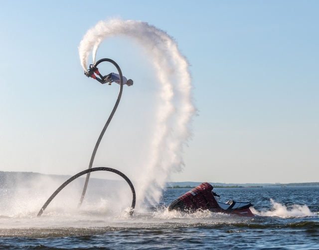 Flyboard en el lago de Garda en Brescia 30 minutos