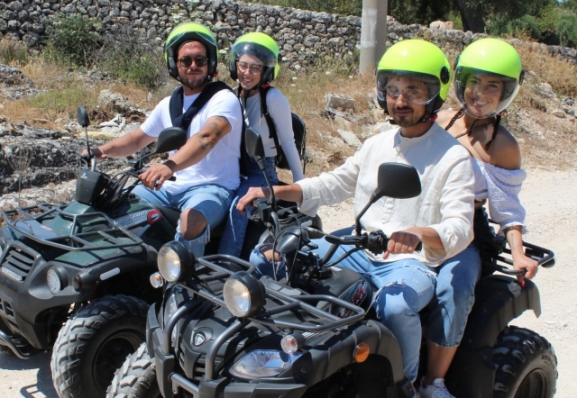Excursão de quadriciclo de dois lugares de 3 horas para Monopoli