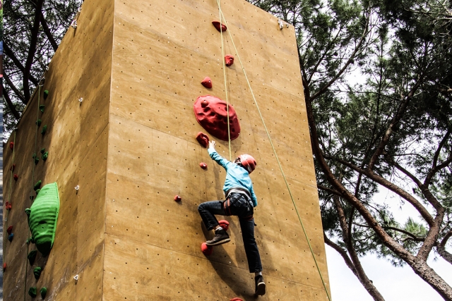 Kletterturm-Abenteuerpark in Rom 30min