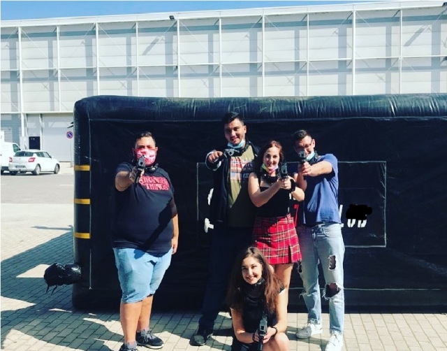 Lasertag-Futurismus-Shooter Campobasso 30 Min