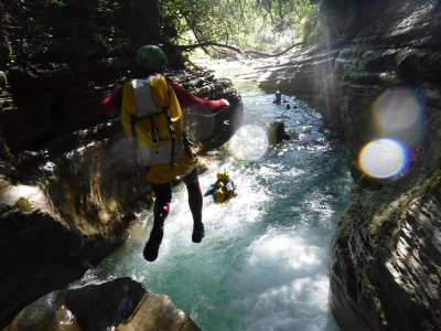 Anfangsstufe der Schlucht Boca del Infierno: 2–4 Stunden