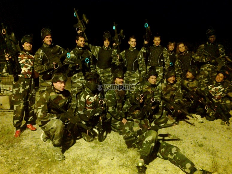 Paintball Nocturno en Barcelona y 50 bolas gratis desde 15€