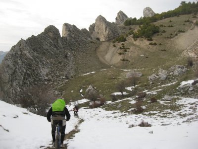 Itinerario per mountain bike di mezza giornata, Sierra Segura