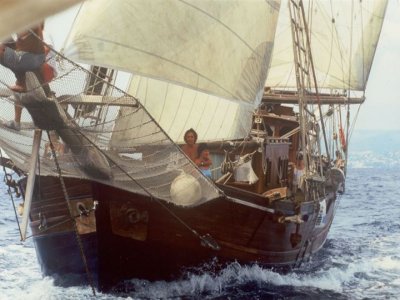 Giro in barca a vela d'epoca a Palma, 4 ore