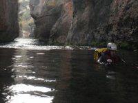 Flotando en el agua