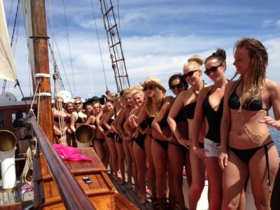Paseo en goleta, grupos, 2 horas costa de Marbella
