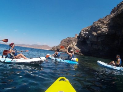 Kayak in Closed Cove La Azohía w. Snorkel, 3-4h