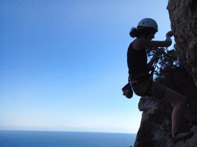 Curso de iniciación de escalada 2 días en Ibiza