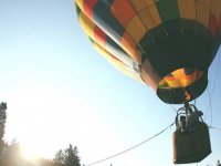 Partiendo con el globo