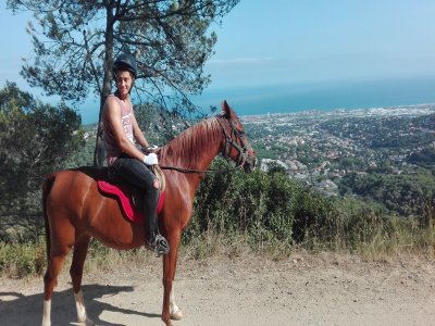 Excursión a caballo en Serralada Litoral 2 horas