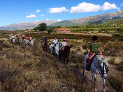 Ruta a caballo por La Vera y comida 1 hora