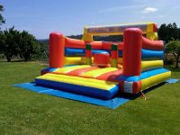  Colorful bouncy castle 