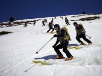 Skiing in Astún