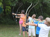  Archery activity for children in Leioa 