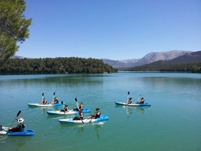 Alquiler de piragua en el Embalse de la Bolera 3h