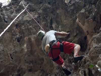 Curso de escalada em casais especiais Pozo Alcón