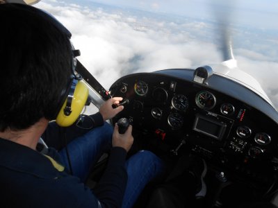 Vuelo de iniciación piloto por un día en Sevilla