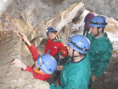 Espeleología para niños Madrid 60 minutos