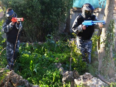 Paintball infantil en Málaga a partir de 7 años