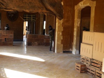 Partida de airsoft Barcelona en mansión 4 horas