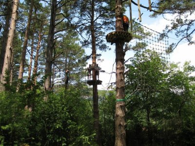 Parque de aventuras Villanúa circuitos infantiles