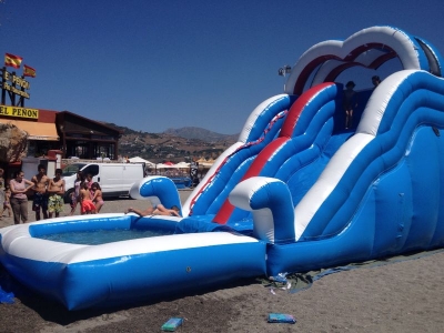 Wasserparty für Kinder in Granada