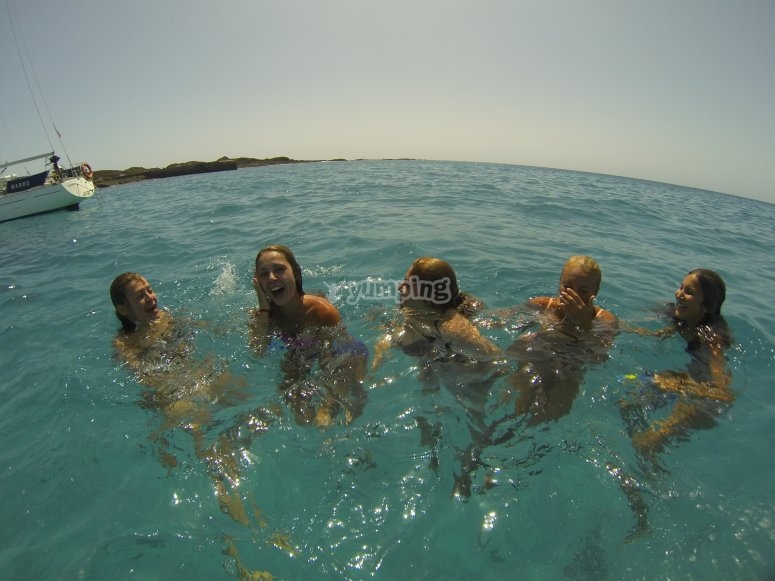 Risas y fiesta en Fuerteventura 