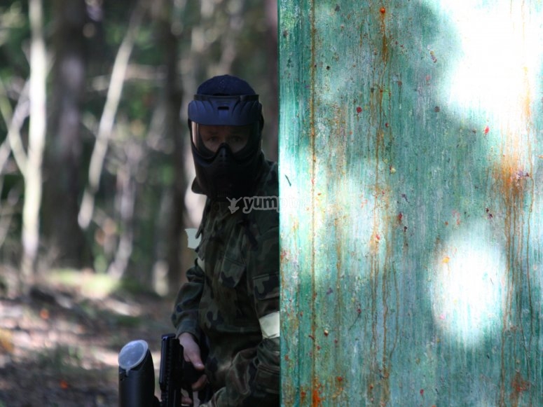 Jugar al paintball en Alzira 100 bolas desde 15€