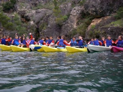 Kayak Hoces del Guadiela + BTT ruta de las Caras