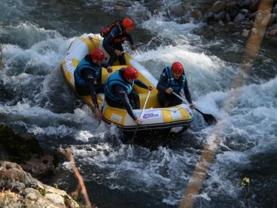 Descenso de rafting en el río Deva durante 2 horas