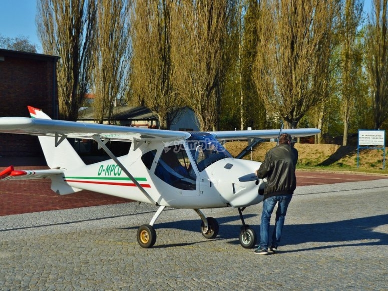 pilot for a day santa comba, coru09a, ultralight