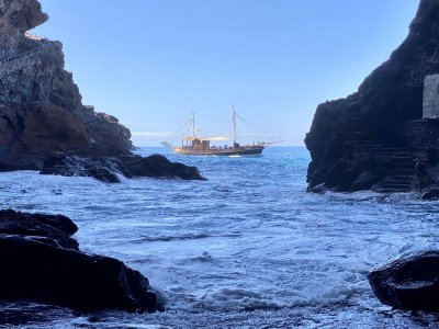 Bussard rota marítima La Palma Crianças