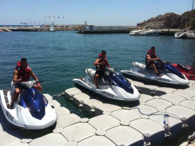 Noleggio moto d'acqua biposto L'Escala, circuito