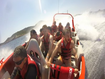 Spin Jet Boat und Jet Ski auf Ibiza 15 + 15 min