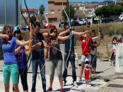 Curso de iniciación detiro con arco en Olesa, 8h